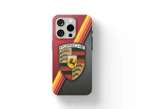 Porsche Cover Telefono Struttura Solida Professionale
